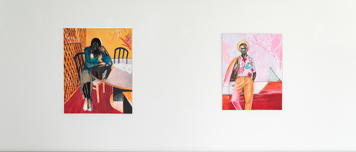 Elladj Lincy Deloumeaux expose à Abidjan