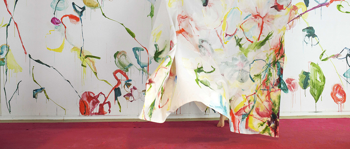 manon gignoux, 2021, drap peint © gilles dantzer