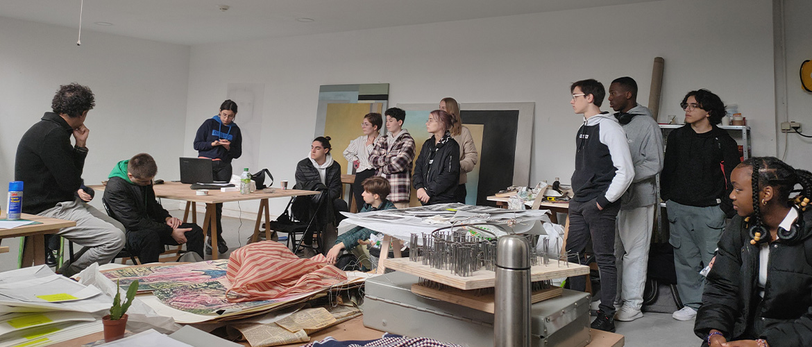 Une classe, un atelier - atelier Dove Allouche