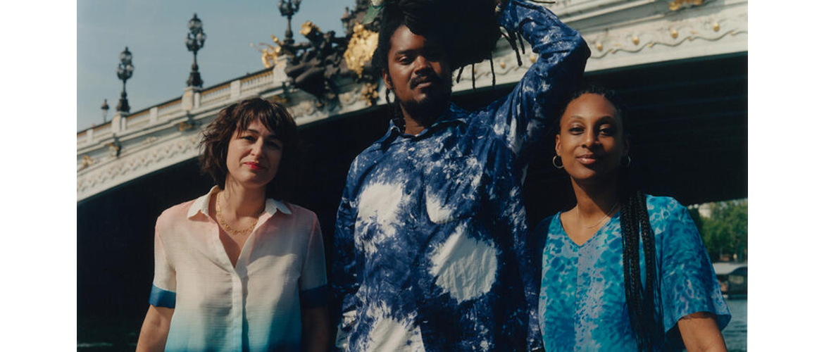 Julien Creuzet, Céline Kopp et Cindy Sissokho © Djemy Kebe et Jeremy Konko