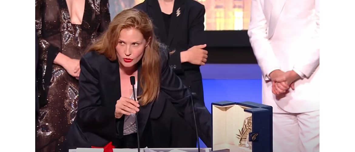 Justine Triet lauréate de la Palme d'Or à Cannes