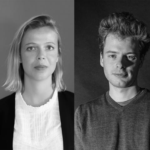 Lucie Tréguier et Corentin Schimel